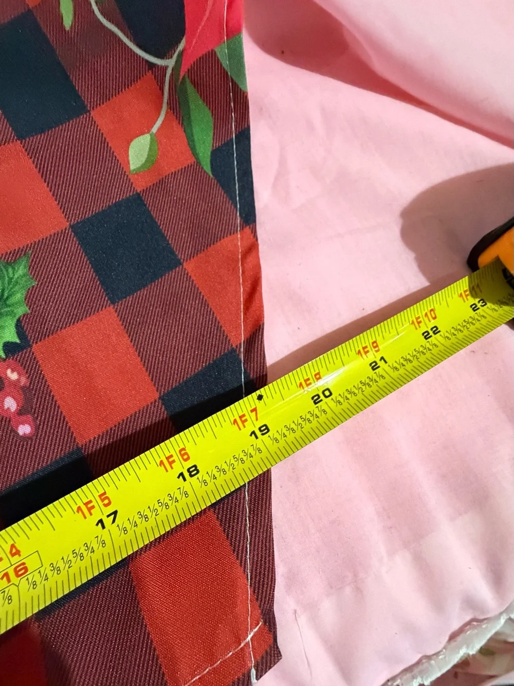 Christmas valance festive merry